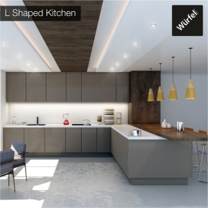 L shape Kitchen 
